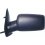 Retrovisore meccanico nero per SEAT TOLEDO dal 1991 al 1995 lato sinistro guidatore
