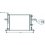 Radiatore acqua per OPEL ASTRA G dal 1998 al 2004