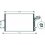 Condensatore per VOLVO V50 dal 2004 al 2007