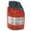 Fanale posteriore 2 porte bianco - rosso per VOLKSWAGEN TRANSPORTER T5 dal 2003 al 2009 lato sinistro guidatore