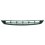 Griglia centrale paraurto inferiore nera goffrata per FORD B-MAX dal 2012