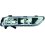 Fendinebbia con DRL per VOLKSWAGEN PASSAT dal 2010 al 2014 lato destro passeggero