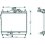 Radiatore acqua per HYUNDAI GETZ dal 2002 al 2005