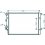 Radiatore acqua per SEAT TOLEDO dal 1998 al 2004