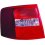 Fanale posteriore berlina per AUDI A6 dal 2001 al 2004 lato sinistro guidatore