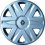 Coppa ruota diametro 13 logo cromato per RENAULT TWINGO dal 1998 al 2007