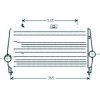 Intercooler per PEUGEOT 407 dal 2004 al 2010