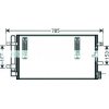 Condensatore per AUDI Q5 dal 2008 al 2012