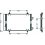 Condensatore per CITROEN C4 dal 2004 al 2008