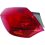 Fanale posteriore esterno rosso berlina 5 porte per OPEL ASTRA J dal 2009 al 2012 lato sinistro guidatore