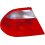 Fanale posteriore esterno per MERCEDES-BENZ CLK W208 dal 1997 al 2002 lato sinistro guidatore