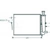 Radiatore acqua per CITROEN AX dal 1986 al 1996