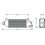 Intercooler per FORD TRANSIT dal 2000 al 2006