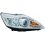 Proiettore xenon cromato per FORD FOCUS dal 2008 al 2011 lato destro passeggero