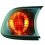 Fanale anteriore arancio per BMW 3 E46 COMPACT dal 2001 al 2005 lato destro passeggero