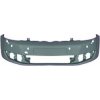 Paraurto anteriore verniciabile con fori lavafari e fori sensore per VOLKSWAGEN GOLF PLUS dal 2009 al 2014