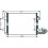 Condensatore per VOLKSWAGEN TOURAN dal 2003 al 2006