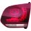 Fanale posteriore interno led 10-08-12-10 per VOLKSWAGEN GOLF  VI dal 2008 al 2012 lato destro passeggero