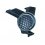 Tappo copriforo fendinebbia per NISSAN QASHQAI dal 2007 al 2010 lato destro passeggero