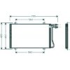 Condensatore per MERCEDES-BENZ SPRINTER dal 2000 al 2005