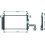 Condensatore per FIAT STILO dal 2001 al 2010