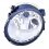 Fendinebbia per FORD S-MAX dal 2006 al 2010 lato sinistro guidatore