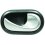 Maniglia apriporta interna argento con cavo per DACIA DUSTER dal 2010 al 2013 lato destro passeggero