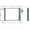 Condensatore per MERCEDES-BENZ VITO dal 1996 al 2003