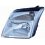 Proiettore per FORD CONNECT dal 2009 al 2013 lato destro passeggero