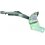 Cerniera cofano per RENAULT CLIO dal 2009 al 2012 lato sinistro guidatore