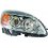 Proiettore per MERCEDES-BENZ C W204 dal 2007 al 2011 lato destro passeggero