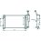 Radiatore acqua per LANCIA MUSA dal 2004 al 2007