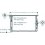 Radiatore acqua per BMW 3 E90 dal 2005 al 2008