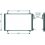 Condensatore per PEUGEOT 206 dal 1998 al 2009