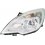 Proiettore cromato per OPEL MERIVA dal 2010 al 2014 lato sinistro guidatore