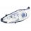 Proiettore cromato per FORD FIESTA MK VI dal 2008 al 2012 lato sinistro guidatore
