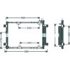 Condensatore per SUZUKI GRAND VITARA dal 2005 al 2008