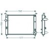 Radiatore acqua per FIAT STRADA dal 2005 al 2012