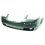 Paraurto anteriore verniciabile con fori modanatura e con fori lavafari per CHRYSLER - DODGE VOYAGER dal 2007 al 2011