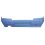 Paraurto posteriore verniciabile per PEUGEOT 406 dal 1999 al 2004