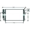 Condensatore per HYUNDAI GETZ dal 2005 al 2011