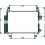 Condensatore per TOYOTA YARIS dal 2011 al 2014