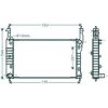 Radiatore acqua per CHEVROLET - DAEWOO CAPTIVA dal 2006 al 2011
