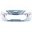 Paraurto anteriore verniciabile con fori sensore per PEUGEOT 308 dal 2007 al 2011