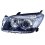 Proiettore nero per TOYOTA RAV 4 dal 2006 al 2008 lato destro passeggero