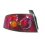 Fanale posteriore esterno rosso per SEAT IBIZA dal 2001 al 2008 lato sinistro guidatore