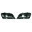 Kit griglie laterali paraurto nero lucido per RENAULT TWINGO dal 2012 al 2014