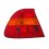 Fanale posteriore esterno arancio berlina per BMW 3 E46 dal 2001 al 2005 lato sinistro guidatore