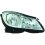 Proiettore cromato per MERCEDES-BENZ C W204 dal 2011 al 2014 lato destro passeggero