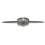 Fregio anteriore mod. F per FIAT 500 dal 1965 al 1975